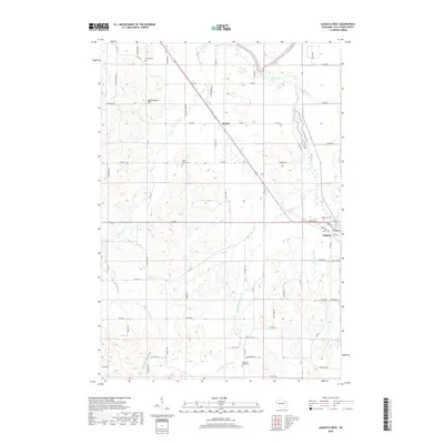 2018 Map of Augusta West, 2018 Print