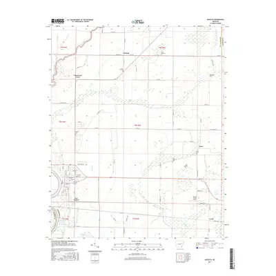 2017 Map of Augusta, 2017 Print