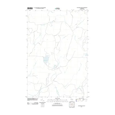 2010 Map of Augustine Lake, 2010 Print