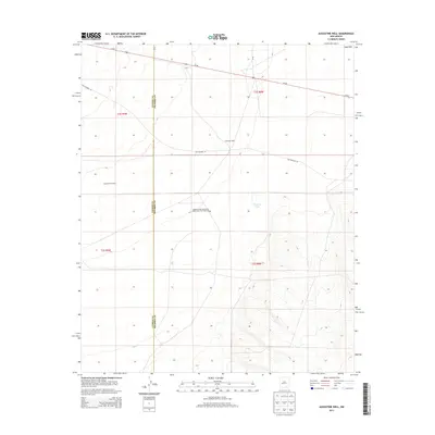 2013 Map of Augustine Well, 2013 Print