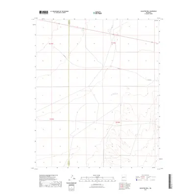 2023 Map of Augustine Well, 2023 Print