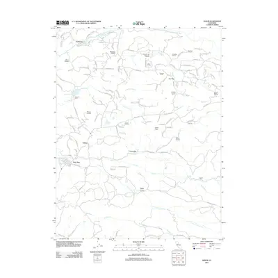 2012 Map of Aukum, 2012 Print
