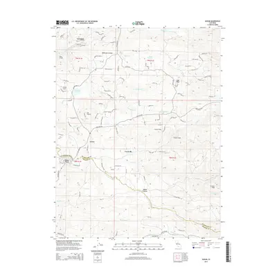 2015 Map of Aukum, 2015 Print
