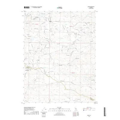 2018 Map of Aukum, 2018 Print
