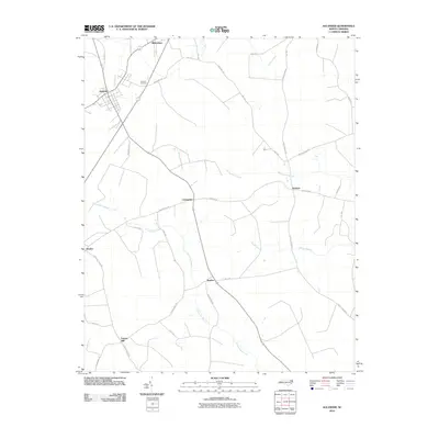 2010 Map of Aulander, 2010 Print