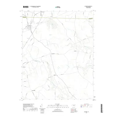 2019 Map of Aulander, 2019 Print