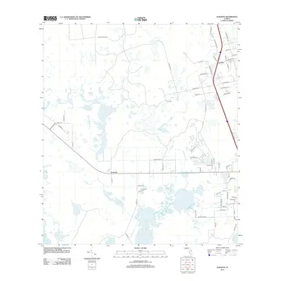 2012 Map of Aurantia, 2012 Print