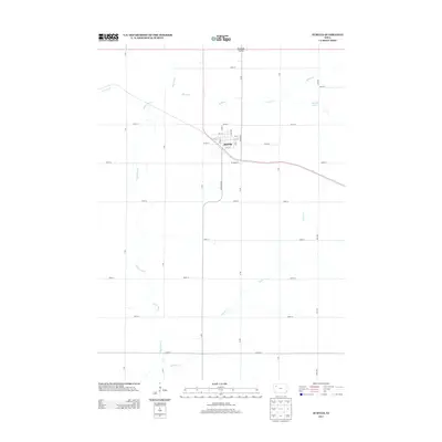 2013 Map of Aurelia, 2013 Print