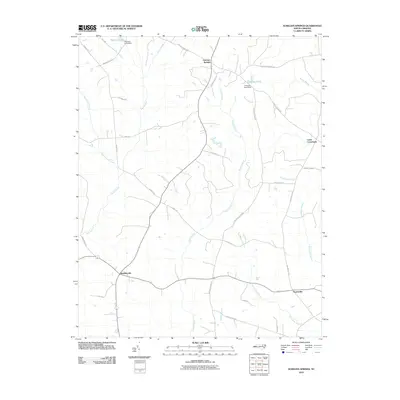 2010 Map of Aurelian Springs, 2010 Print