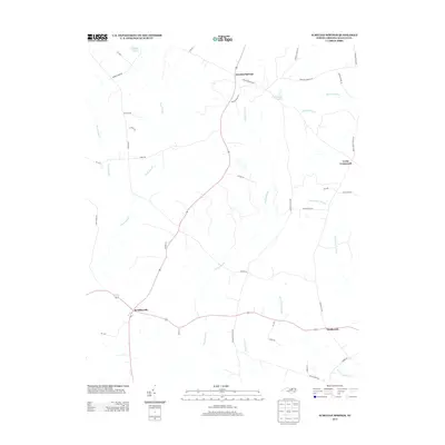 2013 Map of Aurelian Springs, 2013 Print