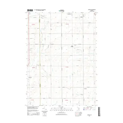 2014 Map of Aurelius, 2014 Print