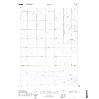 2018 Map of Aureola, 2018 Print