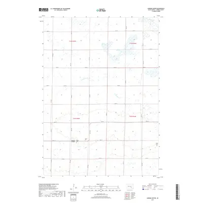 2017 Map of Aurora Center, 2017 Print