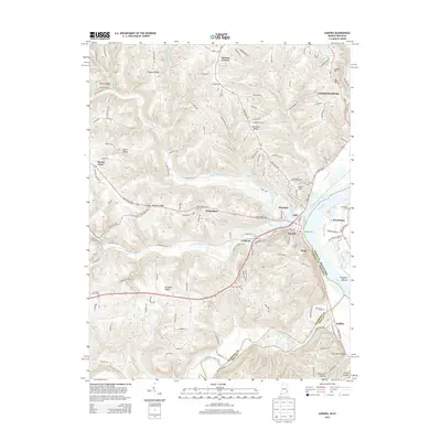 2013 Map of Aurora, 2013 Print