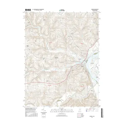2016 Map of Aurora, 2016 Print