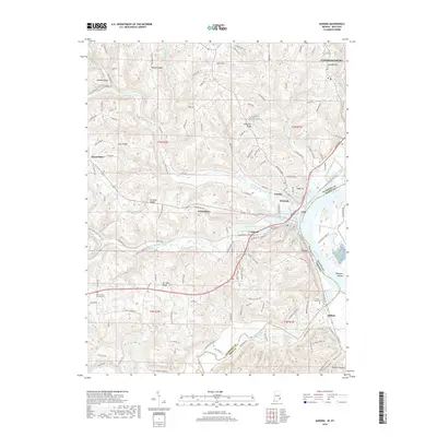 2019 Map of Aurora, 2019 Print