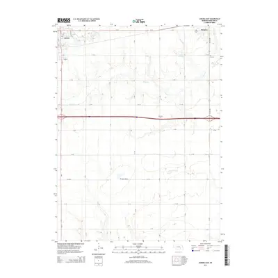 2014 Map of Aurora East, 2014 Print
