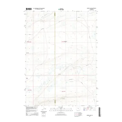 2015 Map of Aurora Lake, 2015 Print