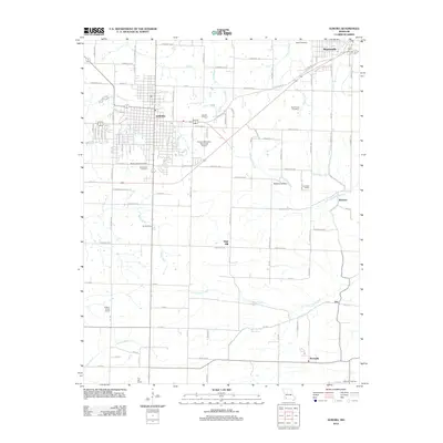 2012 Map of Aurora, 2012 Print