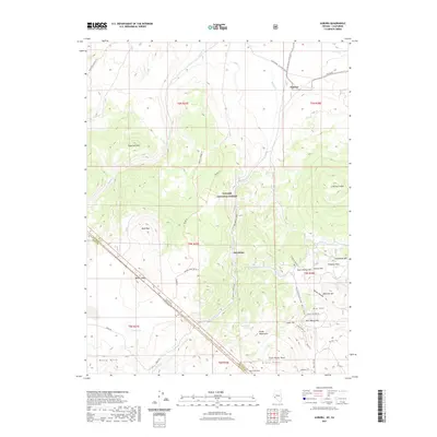 2021 Map of Aurora, 2021 Print