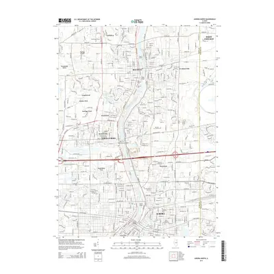 2015 Map of Aurora North, 2015 Print