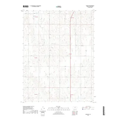 2018 Map of Aurora NW, 2018 Print