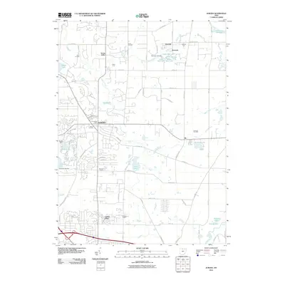 2010 Map of Aurora, 2010 Print