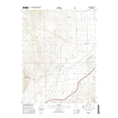 2017 Map of Aurora, 2017 Print