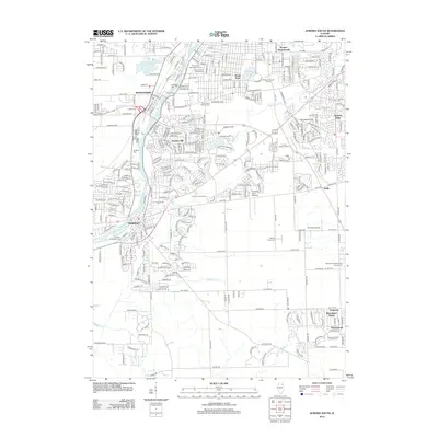 2012 Map of Aurora South, 2012 Print