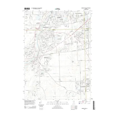 2015 Map of Aurora South, 2015 Print