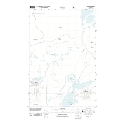 2011 Map of Aurora, 2011 Print