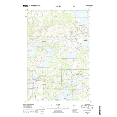 2019 Map of Aurora, 2019 Print