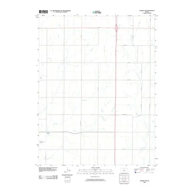 2009 Map of Aurora SW, 2009 Print