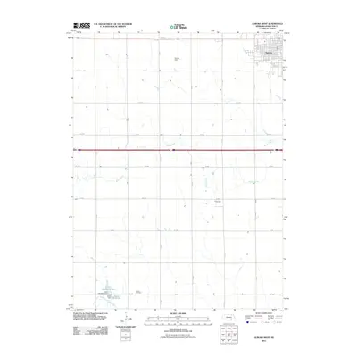 2011 Map of Aurora West, 2011 Print