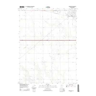 2014 Map of Aurora West, 2014 Print