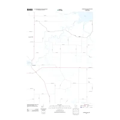 2013 Map of Auroraville, 2013 Print