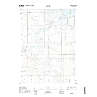 2018 Map of Auroraville, 2018 Print