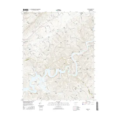 2016 Map of Ausmus, 2016 Print