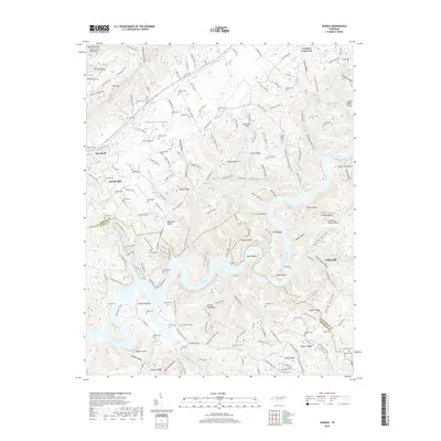 2019 Map of Ausmus, 2019 Print
