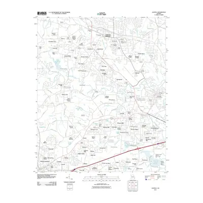 2011 Map of Austell, 2011 Print
