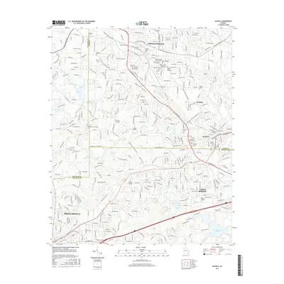 2017 Map of Austell, 2017 Print
