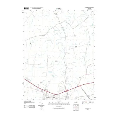 2010 Map of Austerlitz, 2010 Print