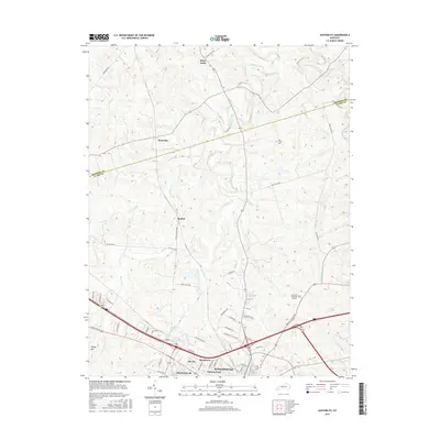 2016 Map of Austerlitz, 2016 Print