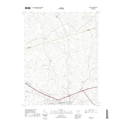 2019 Map of Austerlitz, 2019 Print
