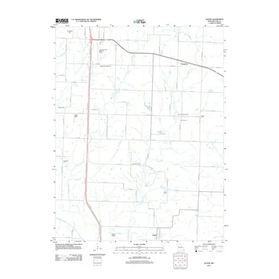 2012 Map of Austin, 2012 Print