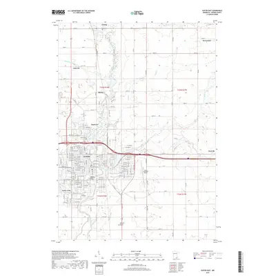 2019 Map of Austin East, 2019 Print