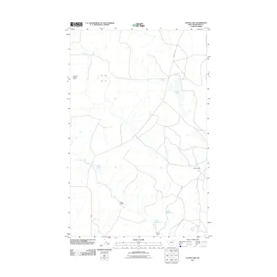 2011 Map of Austin Lake, 2011 Print