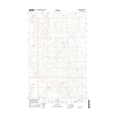 2017 Map of Austin Lake, 2017 Print