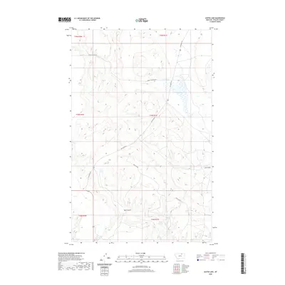 2020 Map of Austin Lake, 2020 Print