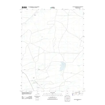 2012 Map of Austin Reservoir, 2012 Print